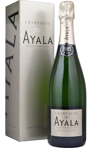 Ayala Brut Nature (Zero Dosage) NV Champagne 75cl in Branded Box